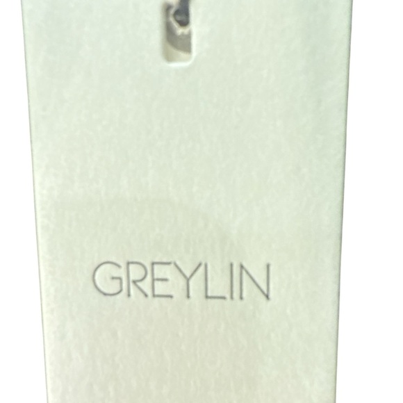 Greylin Blue Jumpsuit with Waist Tie and Short Sleeves - Picture 5 of 10